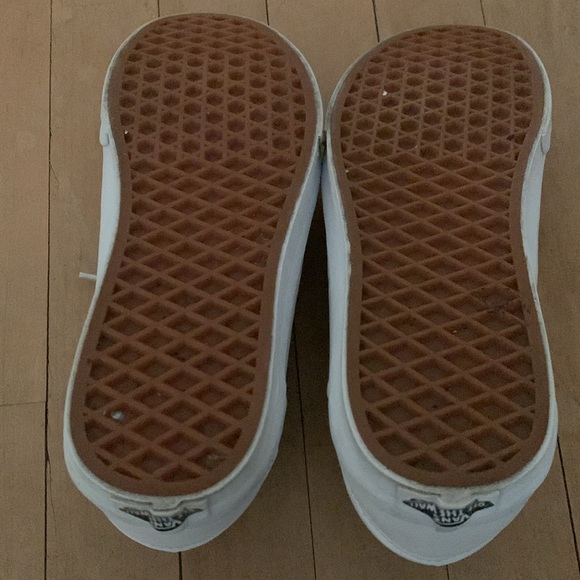 Old Skool Classic Tumble Shoe M6 W7.5 White EUC - Picture 5 of 6